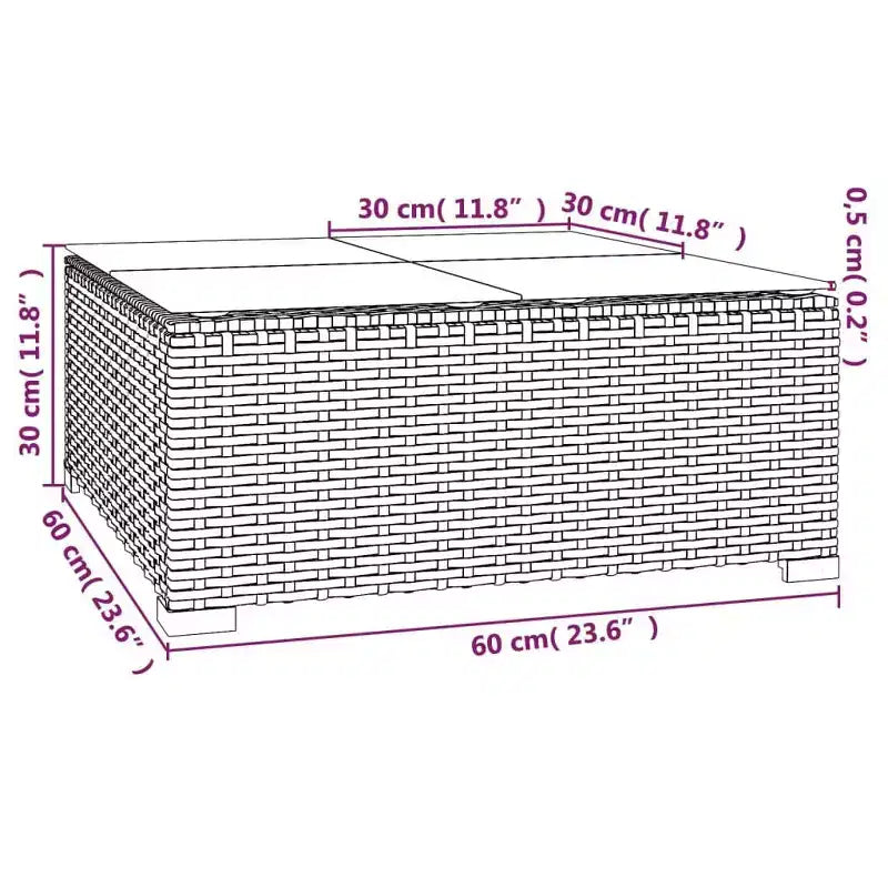vidaXL Garden Lounge Set