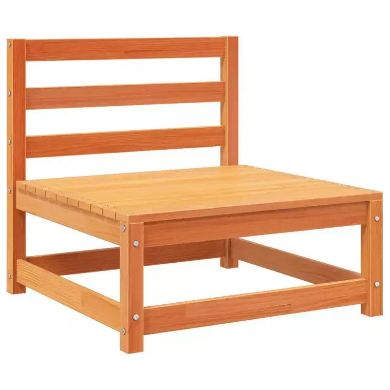 vidaXL Patio Sofa Set Outdoor Conversation Furniture 7 Piece Solid Wood Pine