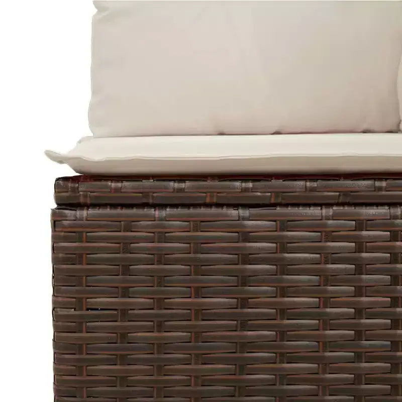 vidaXL Garden Sofa Set PE Rattan Large Garden Sofa Set
