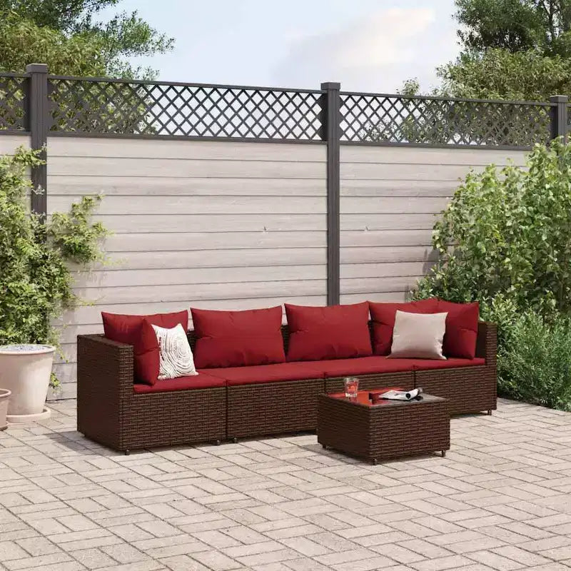 Set de Muebles de Jardín vidaXL