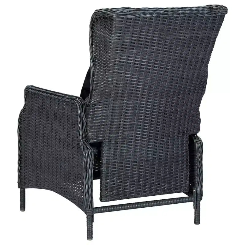 vidaXL Juego de comedor de patio, 9 piezas, mesa y sillas de comedor de exterior de ratán sintético