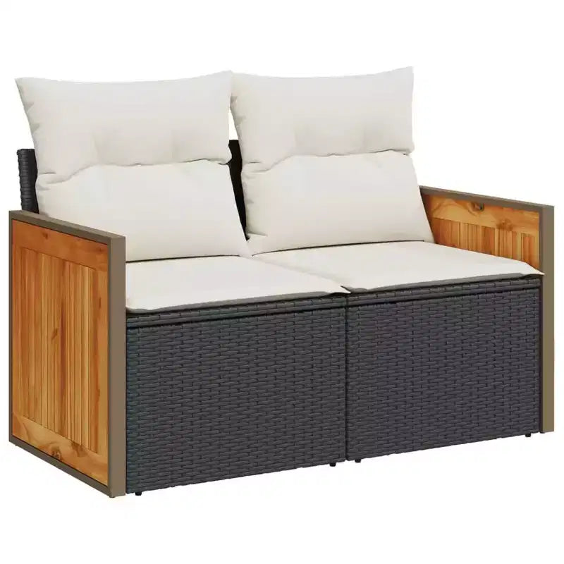 vidaXL Conjunto de Sofás de Jardín de 6 Piezas con Cojines Ratán Sintético, Sofá Seccional Modular para Exterior, Varios Colores/Modelos