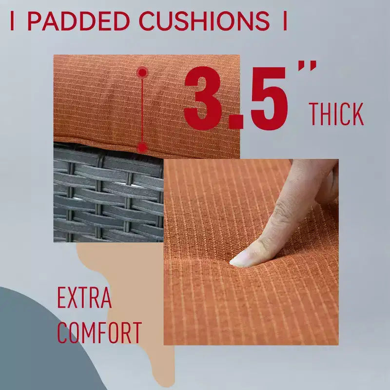 Ensemble de sièges 5 pièces UPTIOT Osage avec coussins