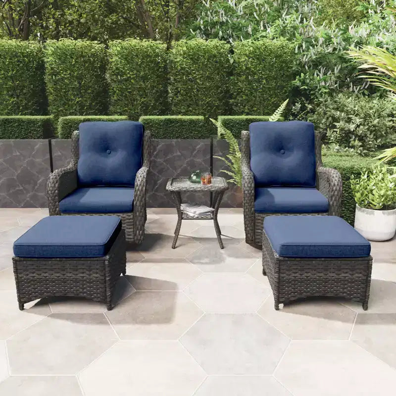 UPTIOT Osage 5-Piece Seating Group with Cushions