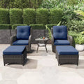 UPTIOT Osage 5-Piece Seating Group with Cushions