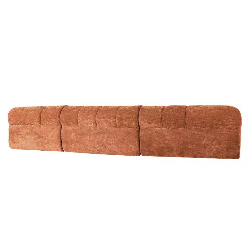 MAYEERTY 122-Inch L-Shaped Sectional Sofa, 2-Piece Fully Assembled, Right-Hand Chaise, High-Density Sponge