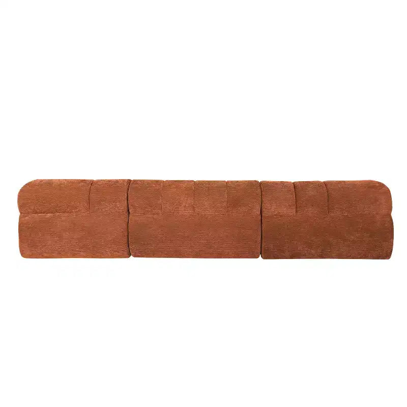 MAYEERTY 122-Inch L-Shaped Sectional Sofa, 2-Piece Fully Assembled, Right-Hand Chaise, High-Density Sponge