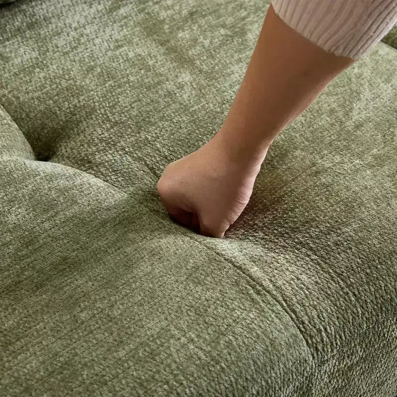 Modern Modular Sectional Sofa, Convertible Folding Sleeper Sofa Bed, Soft Chenille Compressed Sofa for Living Room, Bedroom-Panipeachy