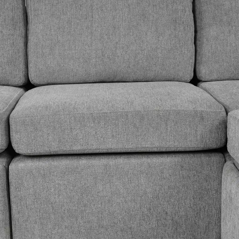 MAYEERTY 35.4 Modern Sofa Pull-out Sofa Bed Single Sofa Chair for Living Room Gray