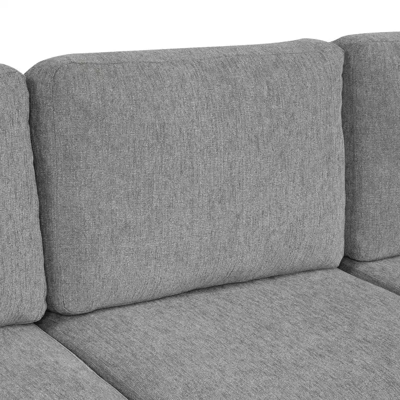 MAYEERTY 35.4 Modern Sofa Pull-out Sofa Bed Single Sofa Chair for Living Room Gray