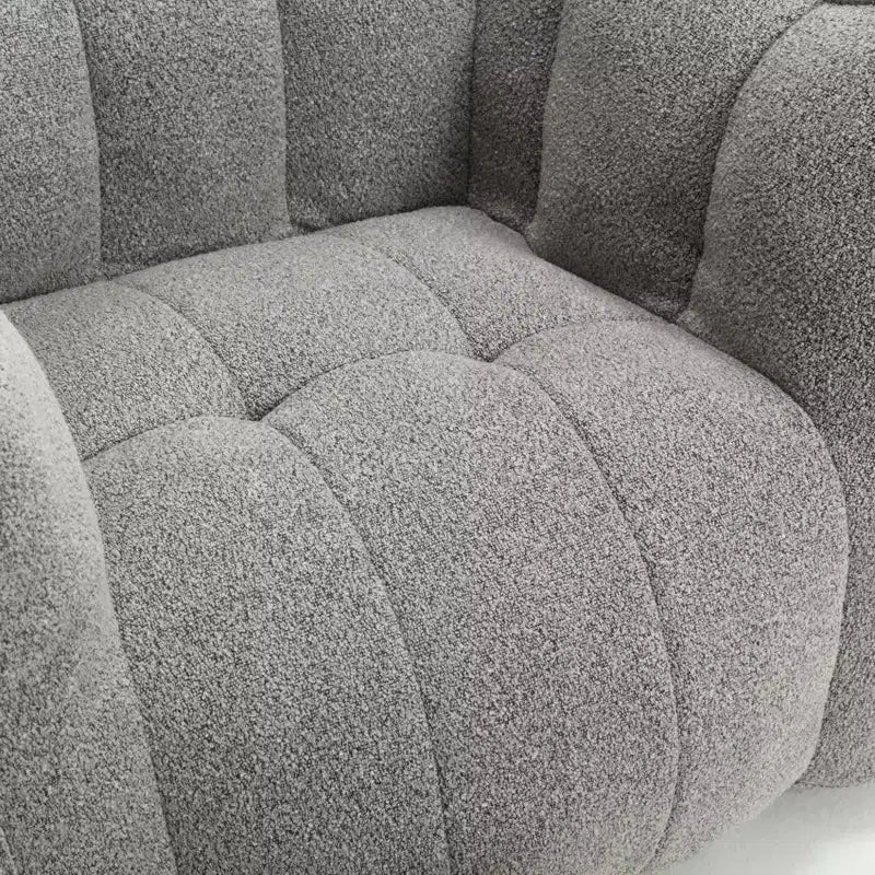 Soft Bean Bag Chair with High-Resilient Foam, Square Lazy Sofa with Footstool, Cover for Adults for Gaming, Reading, or Watching TV