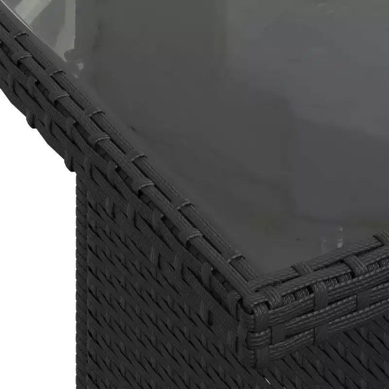 vidaXL Juego de Sofás de Jardín con Cojines y Mesa de Ratán Sintético para Exterior