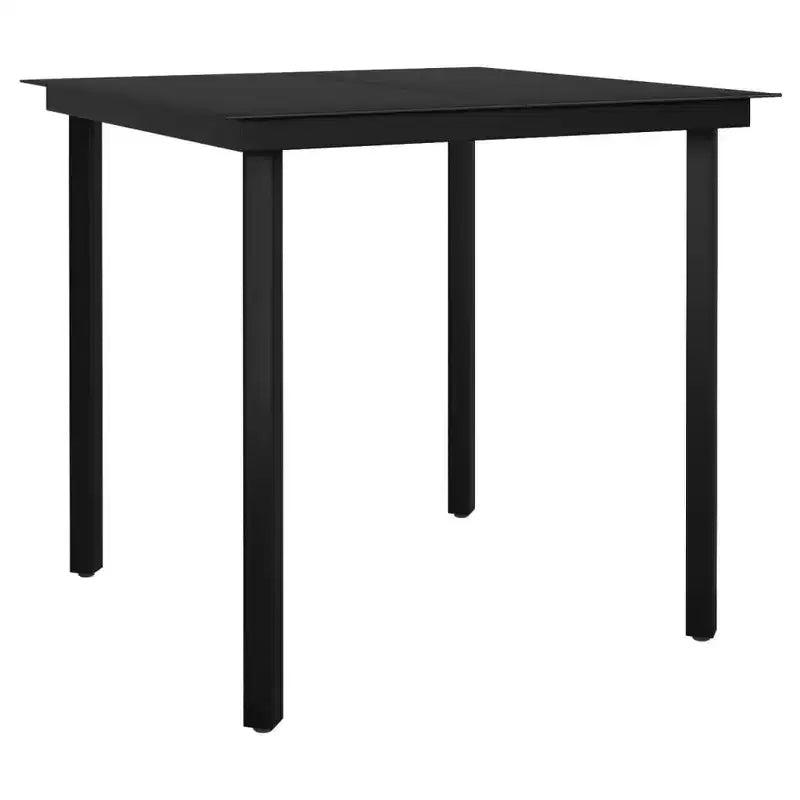 vidaXL Conjunto de Comedor para Patio, Conjunto de Comedor Exterior, Conjunto de Mesa y Sillas de Jardín