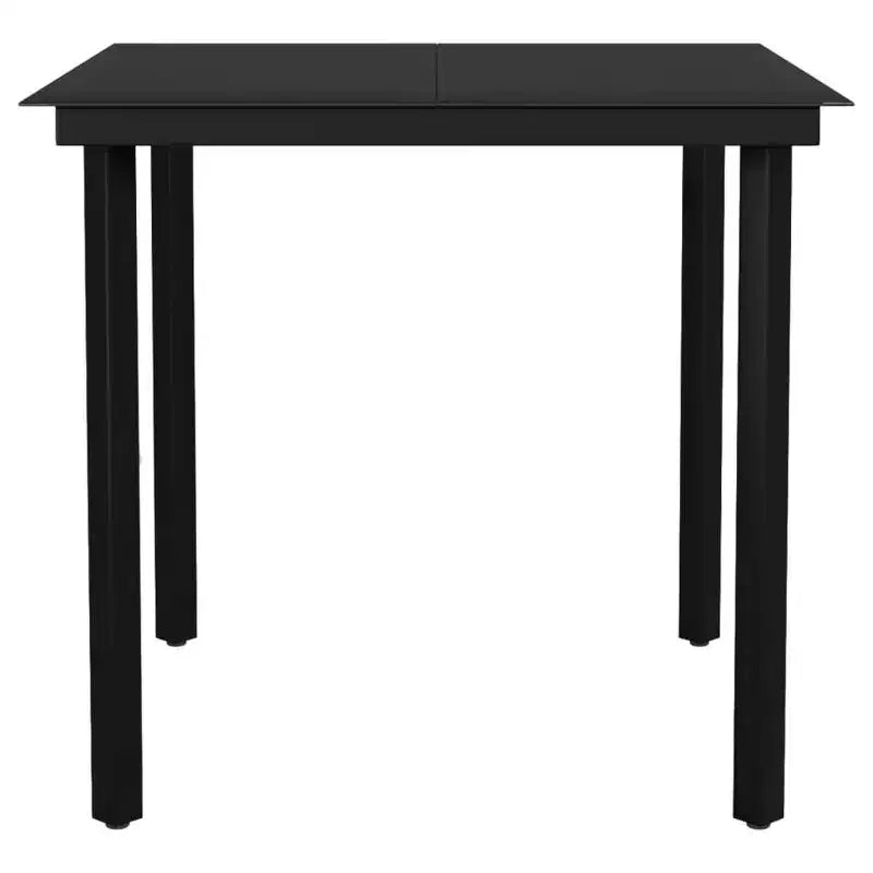 vidaXL Conjunto de Comedor para Patio, Conjunto de Comedor Exterior, Conjunto de Mesa y Sillas de Jardín