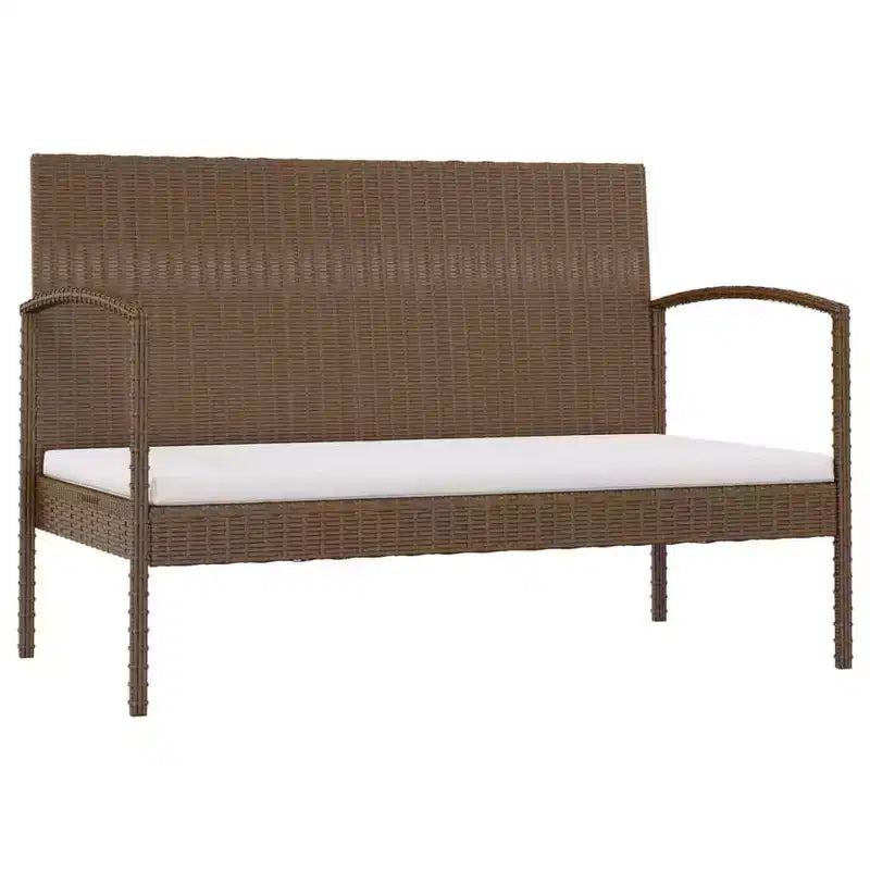 vidaXL Conjunto de Muebles de Jardín de 16 Piezas