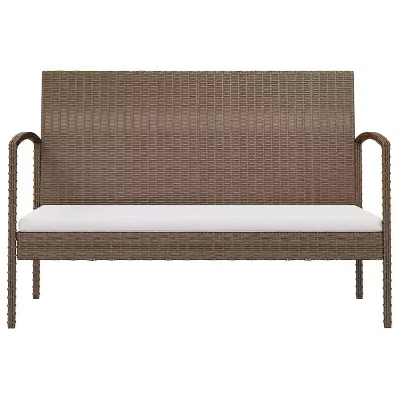 vidaXL Conjunto de Muebles de Jardín de 16 Piezas