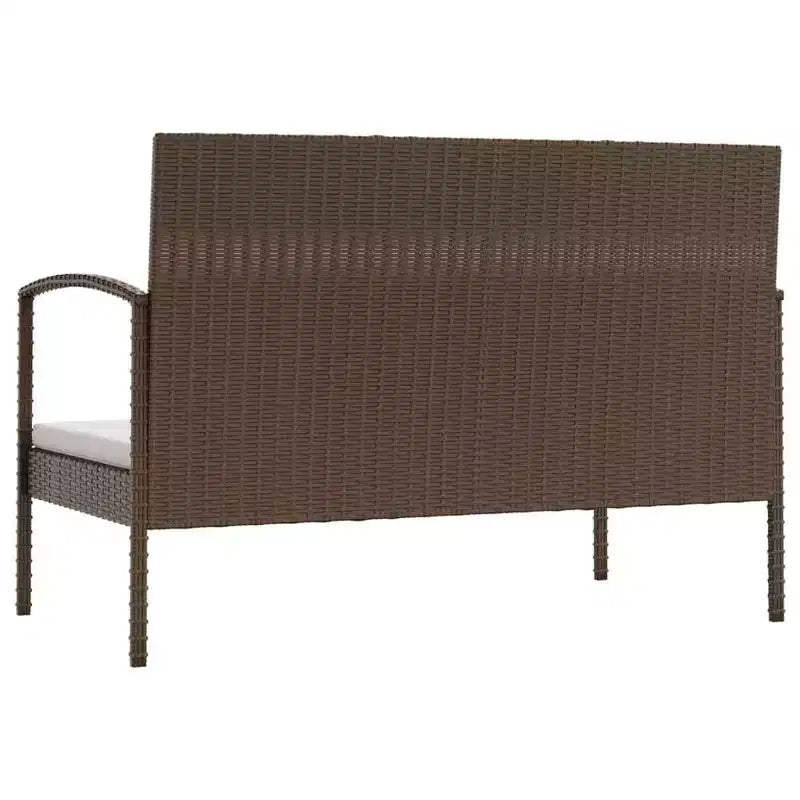vidaXL Conjunto de Muebles de Jardín de 16 Piezas