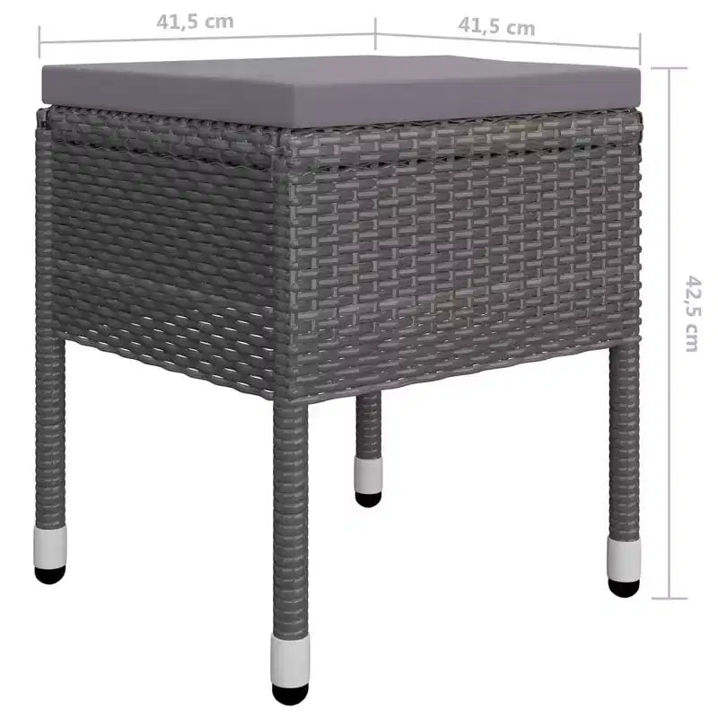 vidaXL Elegante conjunto de comedor para patio en varios colores