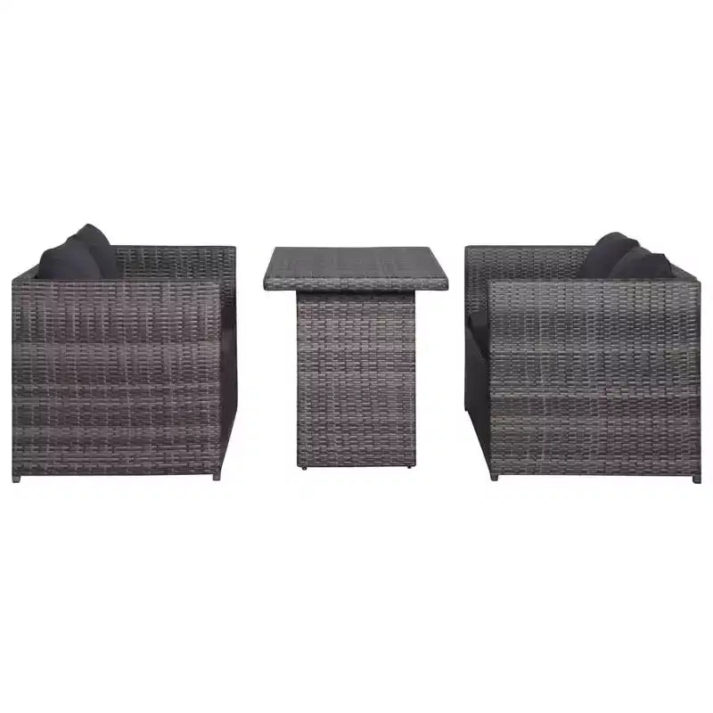 vidaXL Conjunto de Salón de Jardín con Cojines en Diferentes Colores