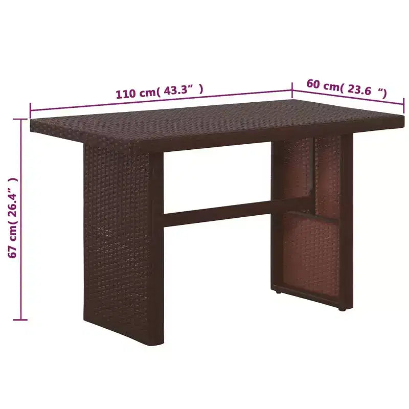 vidaXL Conjunto de Salón de Jardín con Cojines en Diferentes Colores
