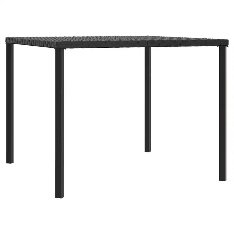 vidaXL Juego de comedor de patio con cojines Juego de conversación de 2 piezas de ratán sintético