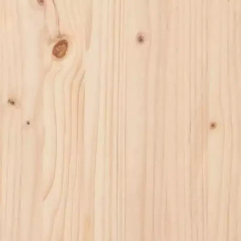 vidaXL Conjunto de Muebles de Jardín Madera de Pino Maciza Madera Natural
