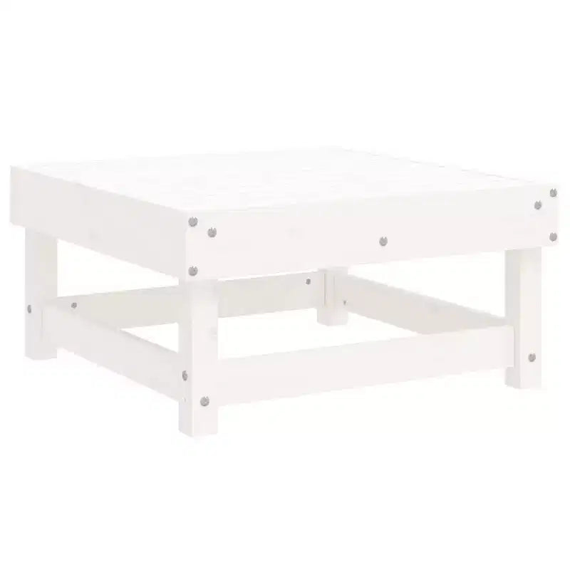 vidaXL Conjunto de Muebles de Jardín Madera de Pino Maciza Madera Natural