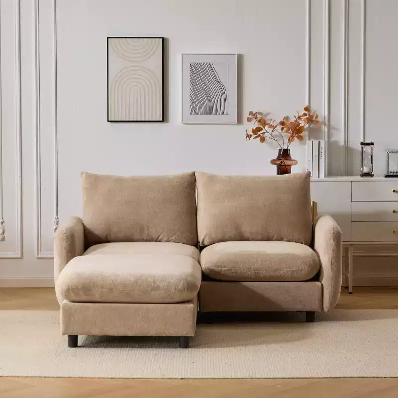 Christopher Knight Home Acker 3 Pieces Modern Upholstered Sectional Sofa Set