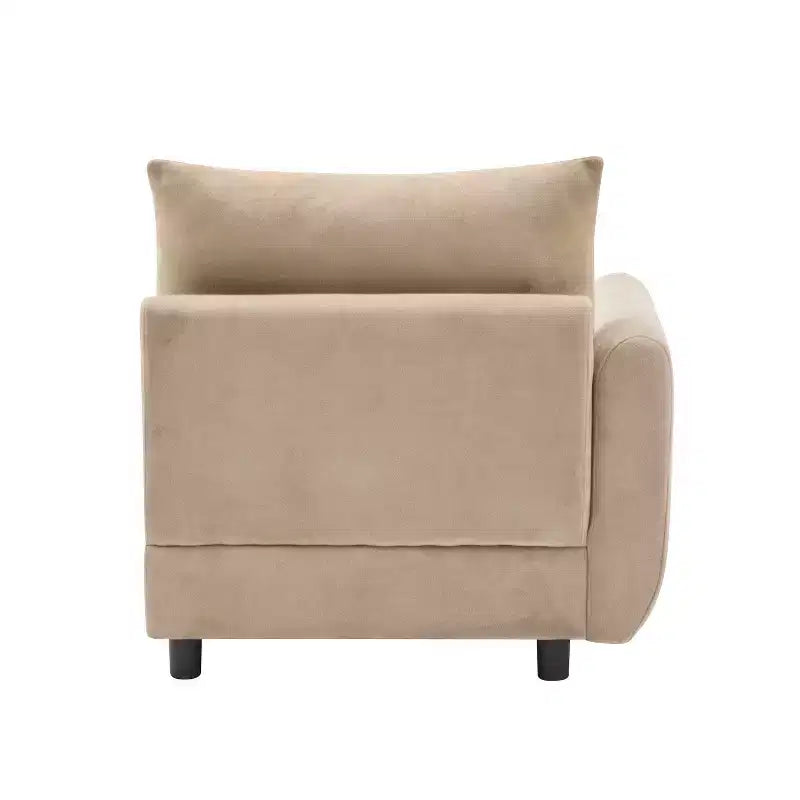 Christopher Knight Home Acker 3 Pieces Modern Upholstered Sectional Sofa Set