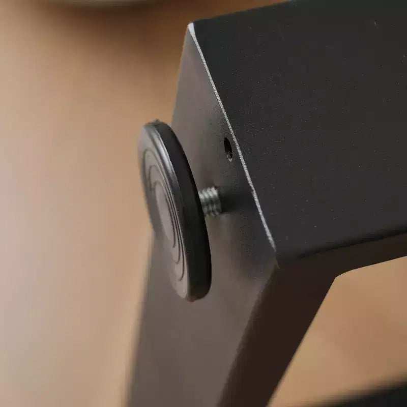Banco de comedor rústico de 59 pulgadas con tablero de MDF y patas de metal para múltiples usos