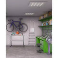 Table de préparation en acier inoxydable robuste, table de travail commerciale NSF avec étagère inférieure réglable pour cuisine, restaurant, maison, garage