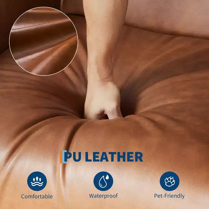 Recliner Swivel Rocker Chair, Upholstered Fabric Single Sofa, Ergonomic High Back Single Sofa Seat, for Living Room, Bedroom