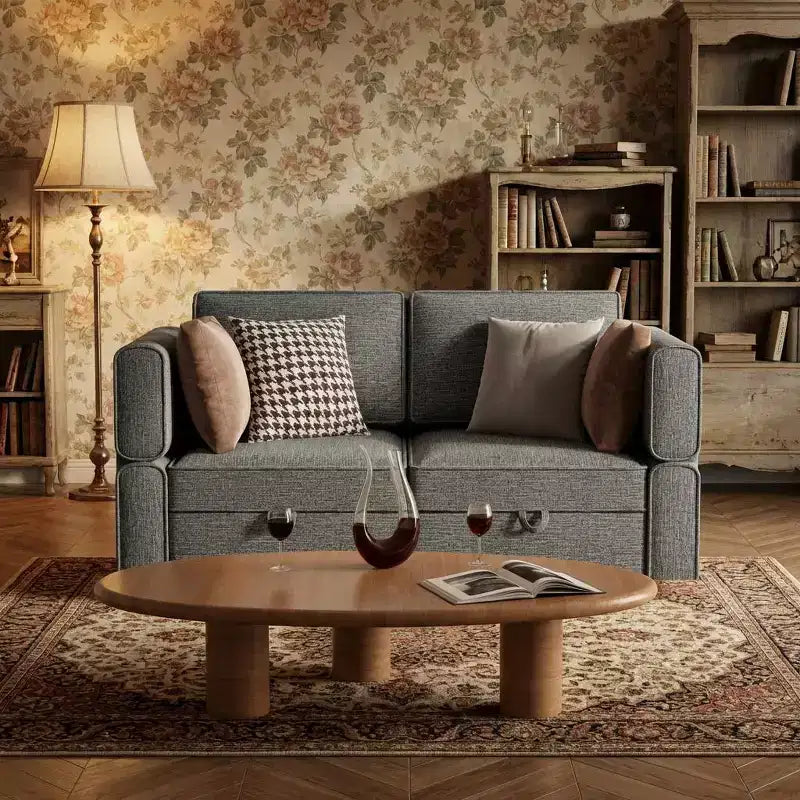 Reversible Modular Sectional Sofa, U-Shaped Couch with Storage Seats, Versatile Sofa Set for Living Room
