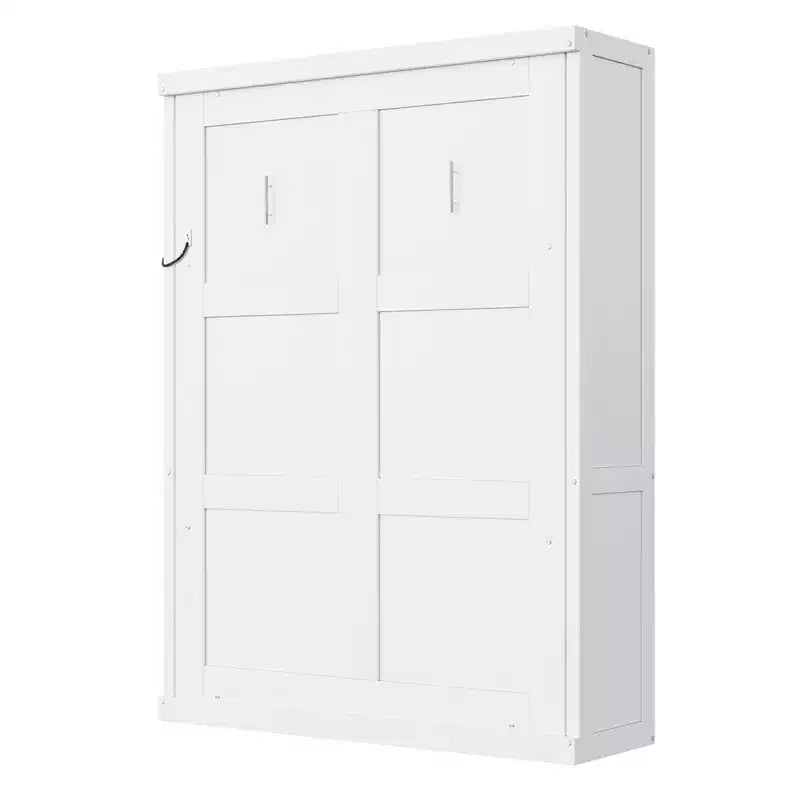 Cama Murphy con armario plegable, individual y doble, cama de pared que ahorra espacio