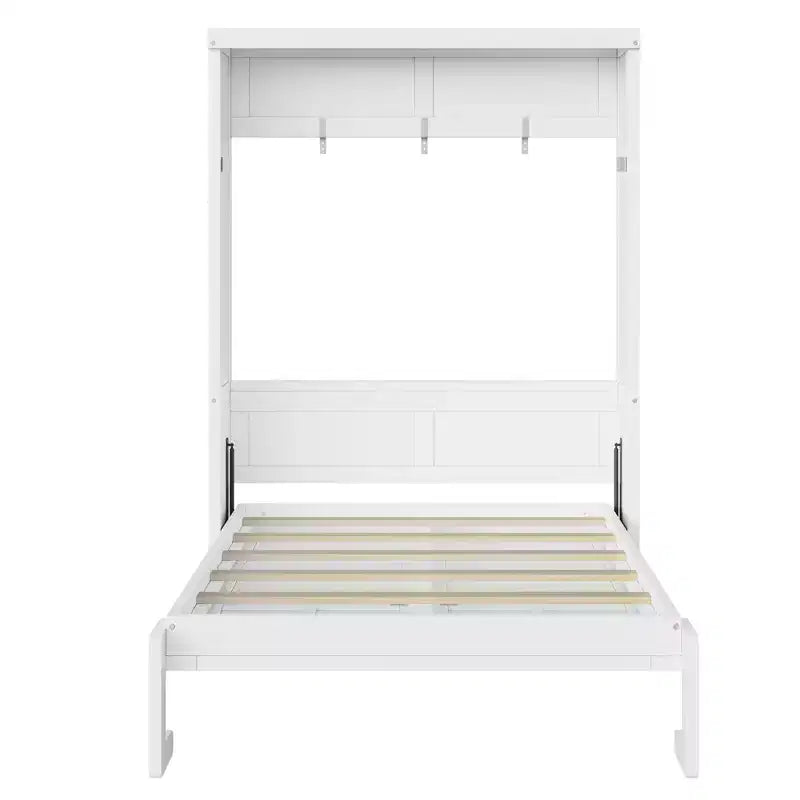 Cama Murphy con armario plegable, individual y doble, cama de pared que ahorra espacio