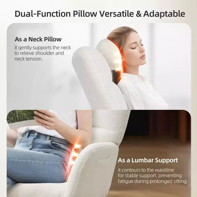 High Back Stuffed Upholstered Rocking Chair for Living Room, Bedroom & Office  Comfortable Glider Accent Armchair  Soft Fleece Fabric  No Ottoman
