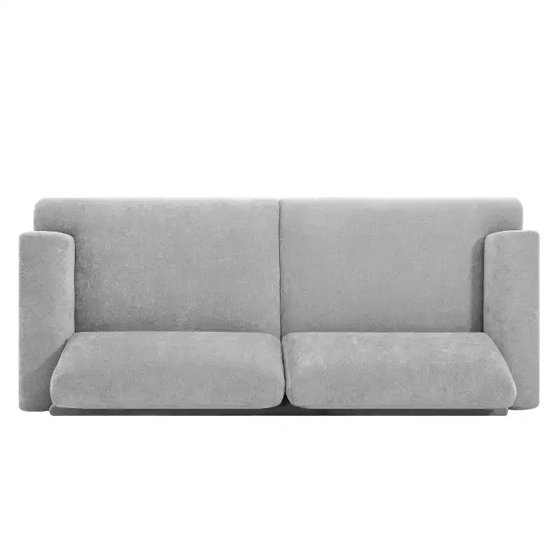 79.9 Sofa Couch for Living Room, 3-Seater Sofa with Rubberwood Legs, Sofa Chair for Home/Apartment, Gray - ModernLuxe