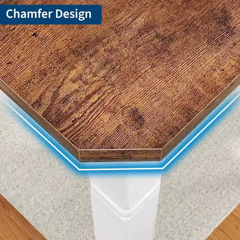 Mesa de Comedor Industrial Larga para 6-8, Mesa de Cocina Rectangular de Madera con Estructura de Metal Reforzado Estilo Granja Moderna para Comedor Cocina
