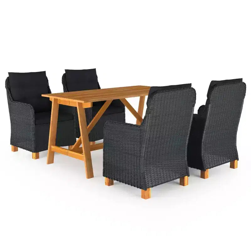 Conjunto de comedor vidaXL