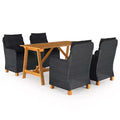 Conjunto de comedor vidaXL
