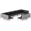 vidaXL Garden Lounge Set Dark Grey
