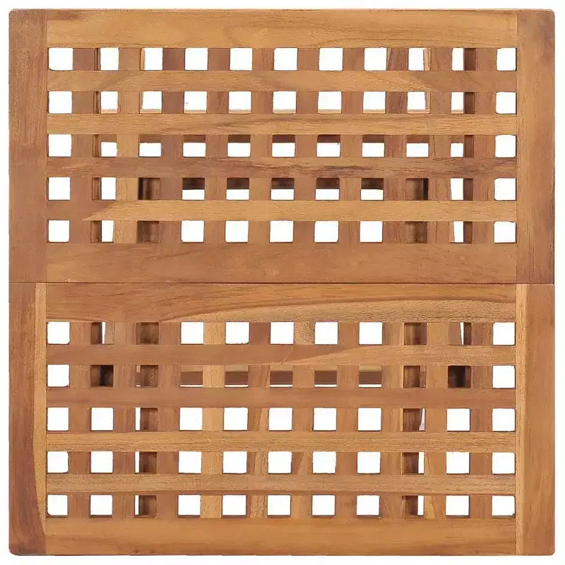 vidaXL Ensemble repas d'extérieur Teck Bois de teck Moyen Pliable