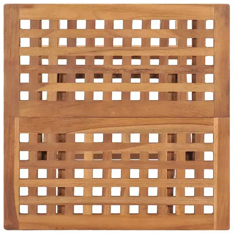 vidaXL Ensemble repas d'extérieur Teck Bois de teck Moyen Pliable