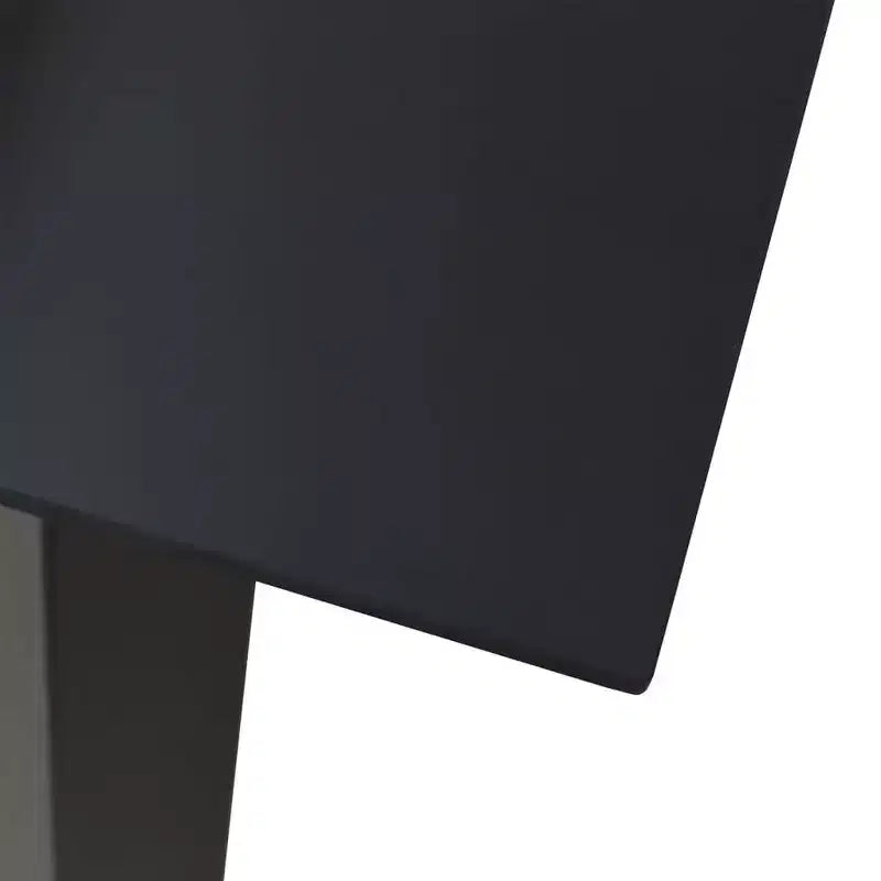 vidaXL Conjunto de Comedor de Jardín Negro