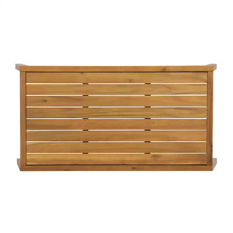 Christopher Knight Home Paula Juego de conversación moderno de 4 piezas con cojines para patio de madera de acacia y mimbre PE