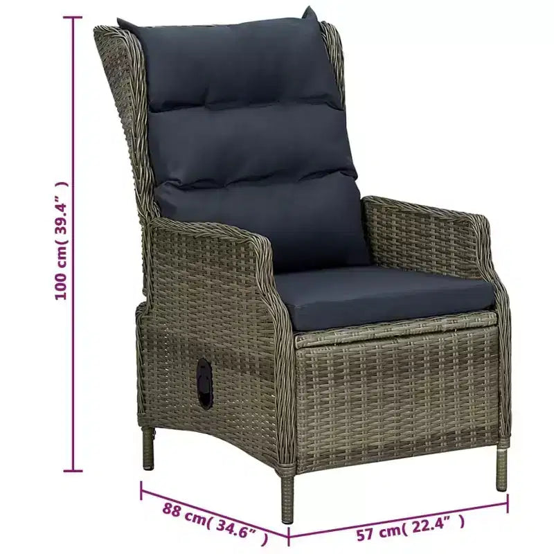 vidaXL Patio Dining Set