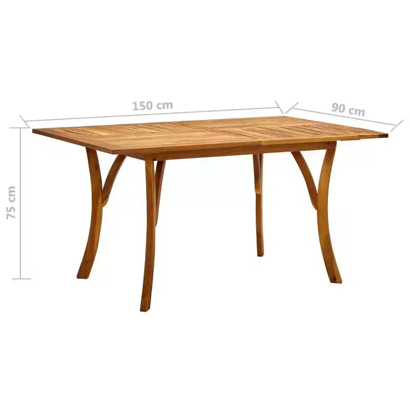 vidaXL Patio Dining Set