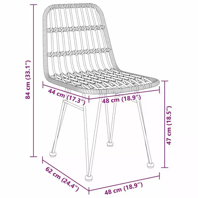 vidaXL Juego de comedor de jardín 5 piezas de acero con recubrimiento en polvo negro