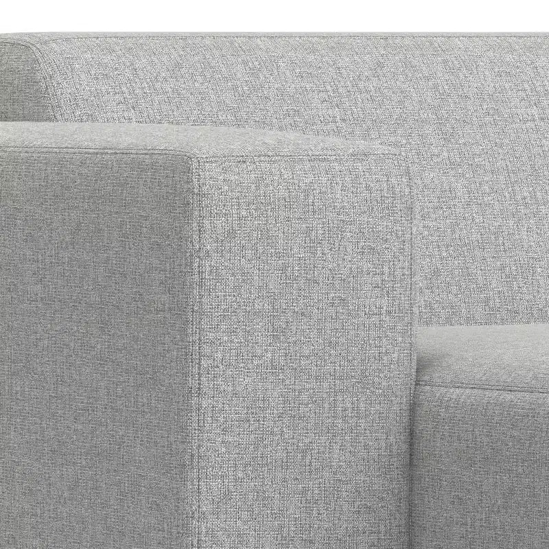 WyndenHall Biggs 2 Seater Sofa and Left Chaise Pale Gray