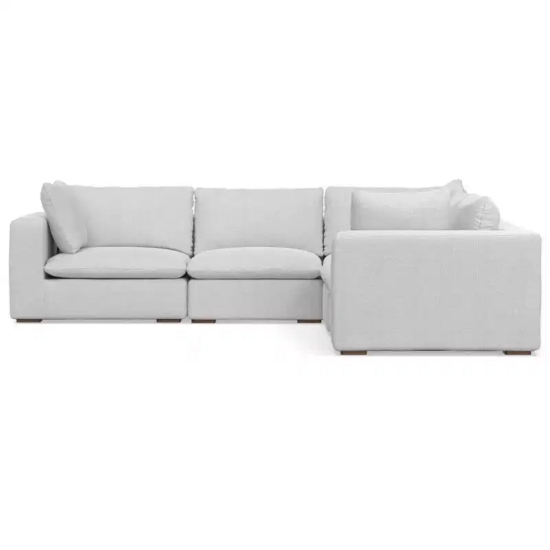 WyndenHall Marlee Corner Sectional Cloud Gray